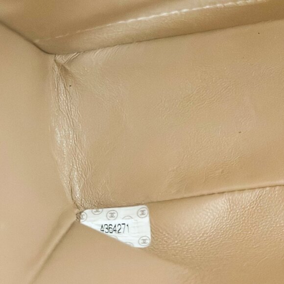 Chanel Double Flap Medium Bag Quilted Lambskin Beige - Picture 16 of 16